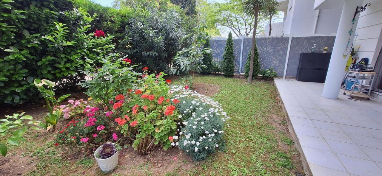 Charmant Appartement Avec Terrasse, Jardin Privatif Et Piscine A Cannes Extérieur photo
